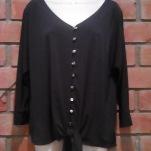 Navy Blue Top